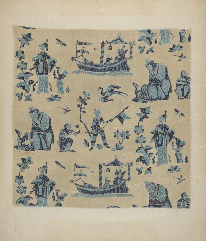 Printed Cotton, c. 1941. Creator: Ernest Capaldo.