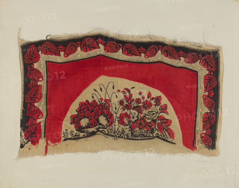 Printed Textiles, c. 1940. Creator: Ernest Capaldo.