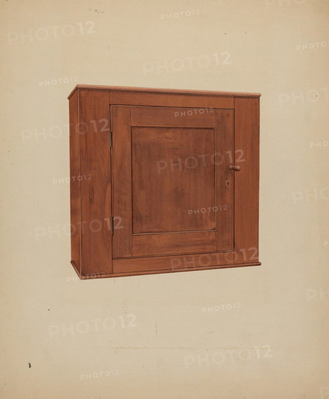 Shaker Medicine Chest, c. 1937. Creator: William Paul Childers.
