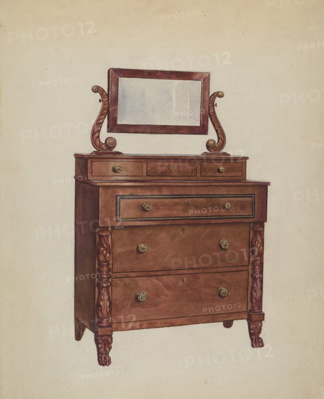 Chest of Drawers, 1936. Creator: Florence Choate.