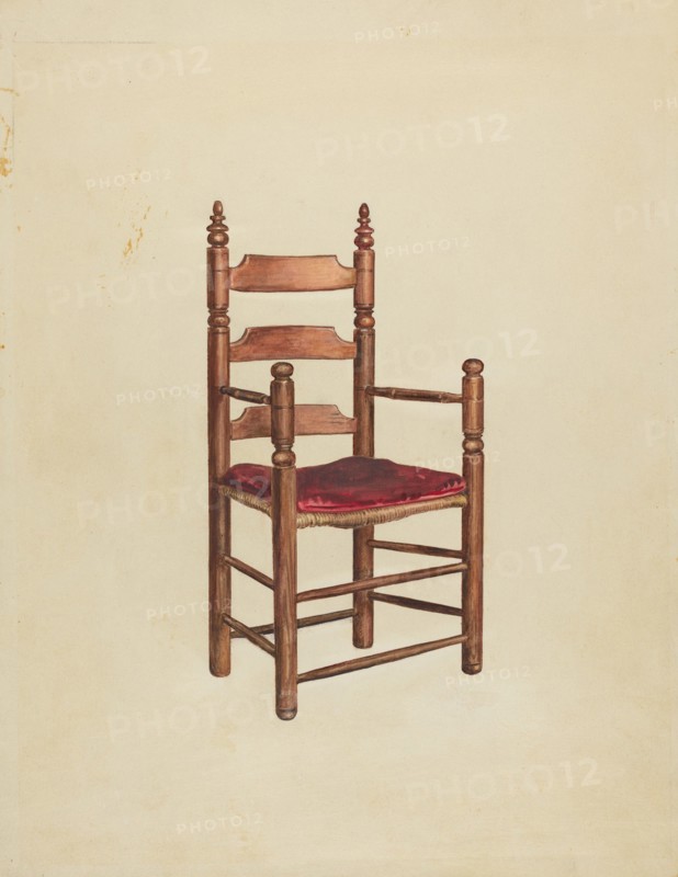 Arm Chair, c. 1940. Creator: Florence Choate.
