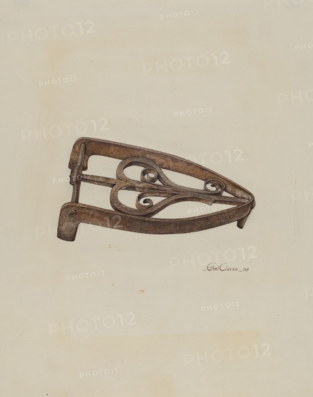 Trivet, 1939. Creator: Ethel Clarke.