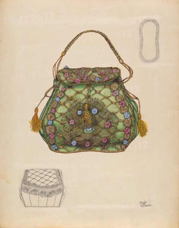 Silk Purse, c. 1937. Creator: Hugh Clarke.