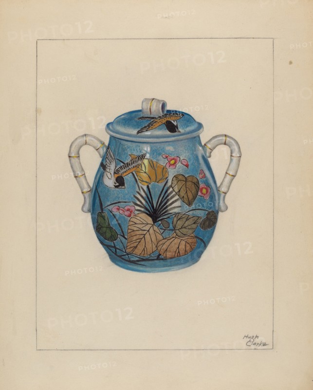 Bowl, c. 1937. Creator: Hugh Clarke.