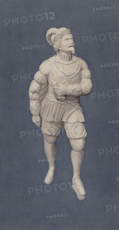 Figurehead, c. 1938. Creator: Frances Cohen.