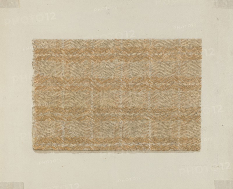 Shaker Bedspread, 1935/1942. Creator: George Constantine.