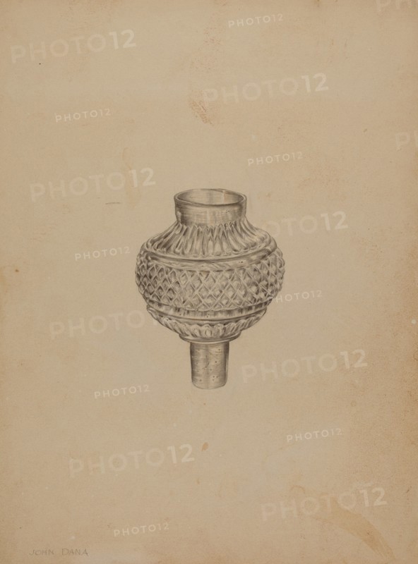 Peg Lamp, c. 1938. Creator: John Dana.