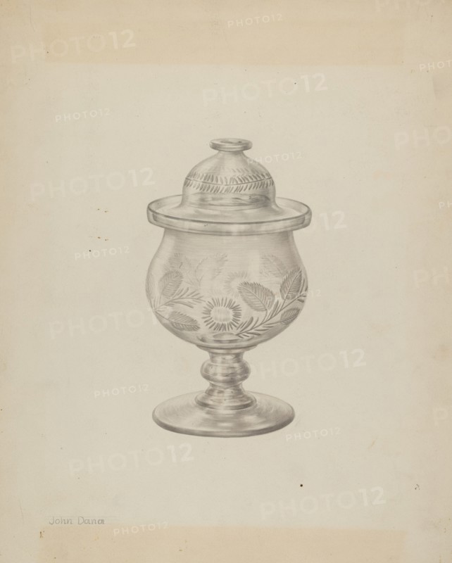 Sugar Bowl, c. 1940. Creator: John Dana.