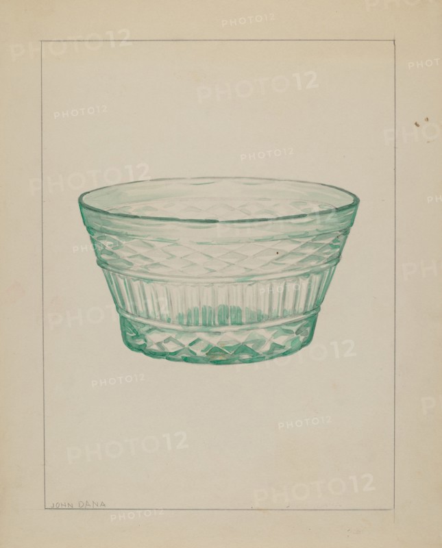 Bowl, c. 1937. Creator: John Dana.