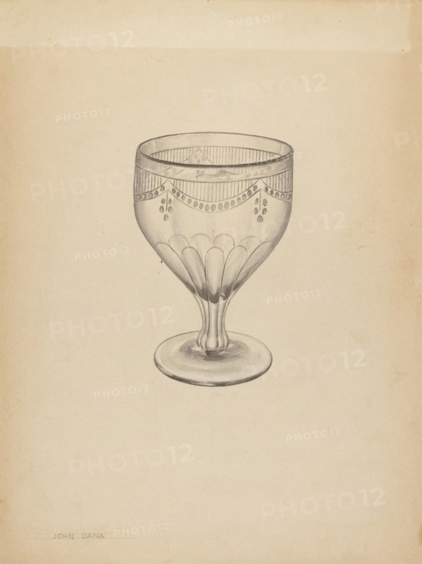Rummer, c. 1936. Creator: John Dana.