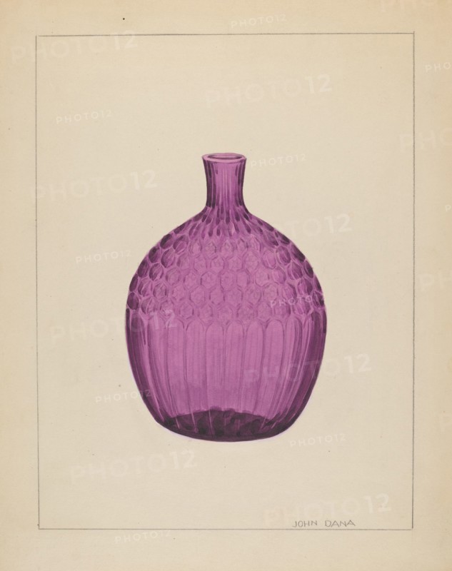 Flask, c. 1936. Creator: John Dana.
