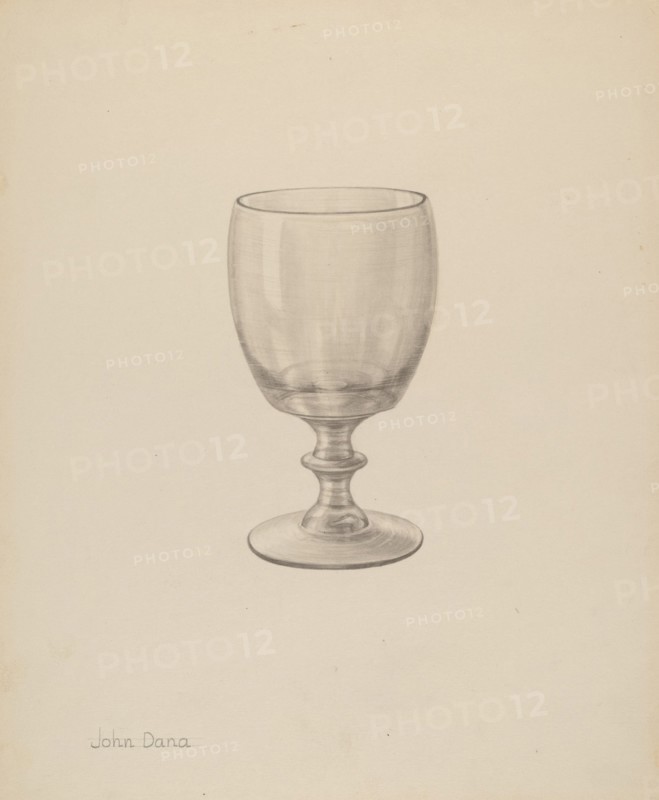 Goblet, c. 1940. Creator: John Dana.