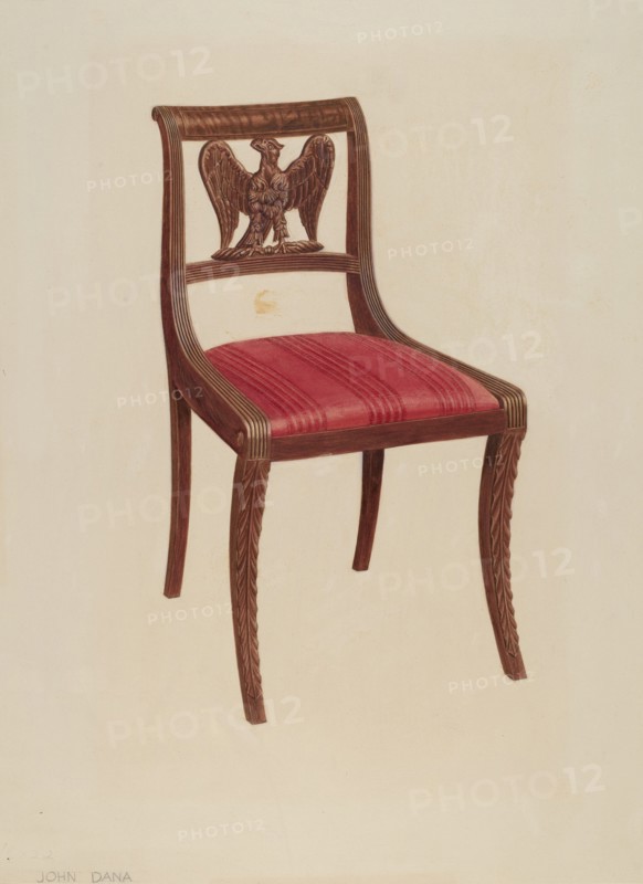 Side Chair, c. 1939. Creator: John Dana.