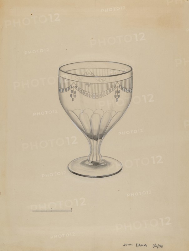 Glass, 1936. Creator: John Dana.