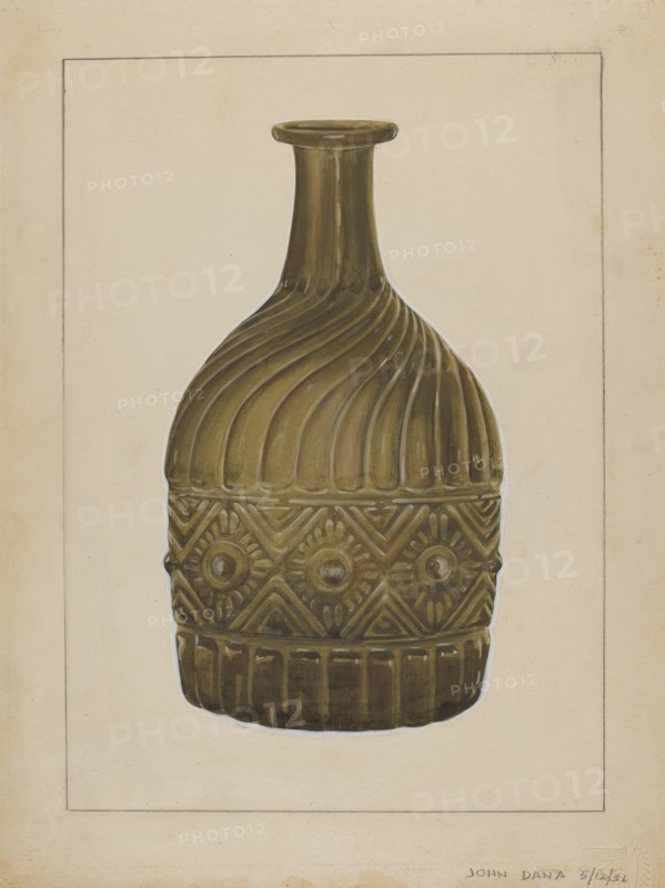 Decanter, 1936. Creator: John Dana.