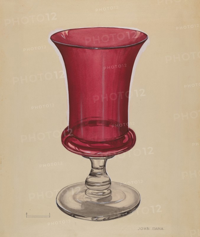 Vase, c. 1936. Creator: John Dana.