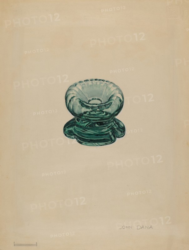 Inkwell, 1935/1942. Creator: John Dana.