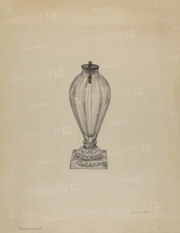 Spark Lamp, c. 1936. Creator: John Dana.