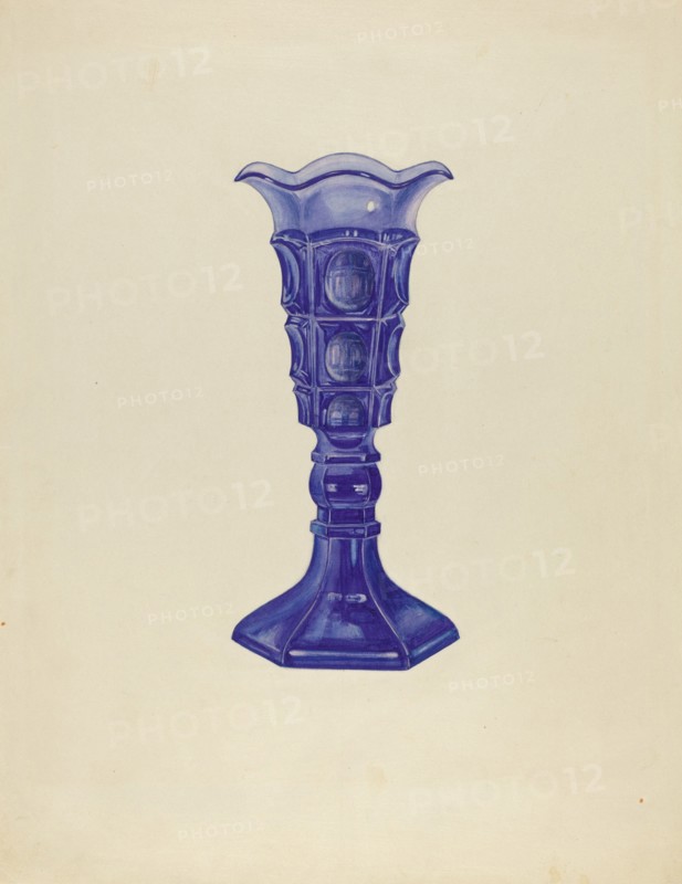 Vase, c. 1940. Creator: John Dana.