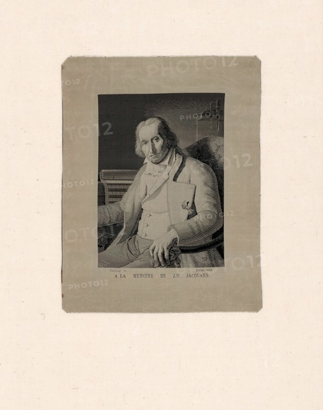 Portrait of Joseph Marie Jacquard (1752-1834), Lyon, 19th century. Creator: Michel-Marie Carquillat.