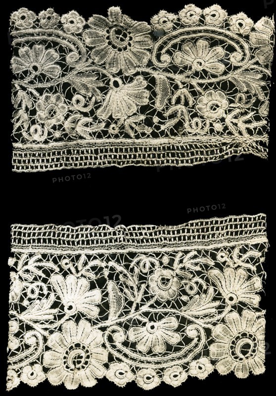 Two Fragments of a Border, Bruges, 1880/1900. Creator: Unknown.