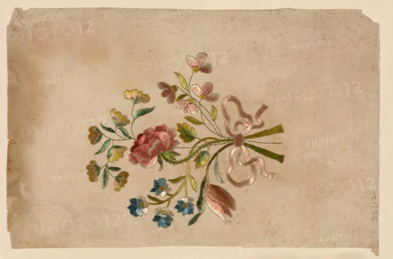 Pattern, Uzbekistan, 18th century. Creator: Unknown.