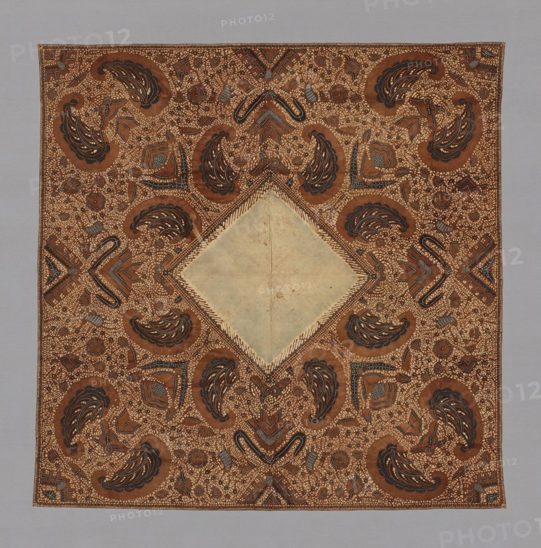 Headcloth (Iket Kepala), Java, Late 19th century. Creator: Unknown.