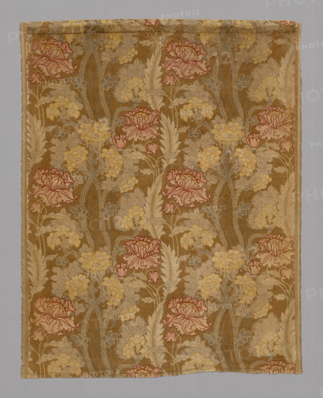 Fleurs Stylises, France, c. 1898. Creator: Arthur Silver.