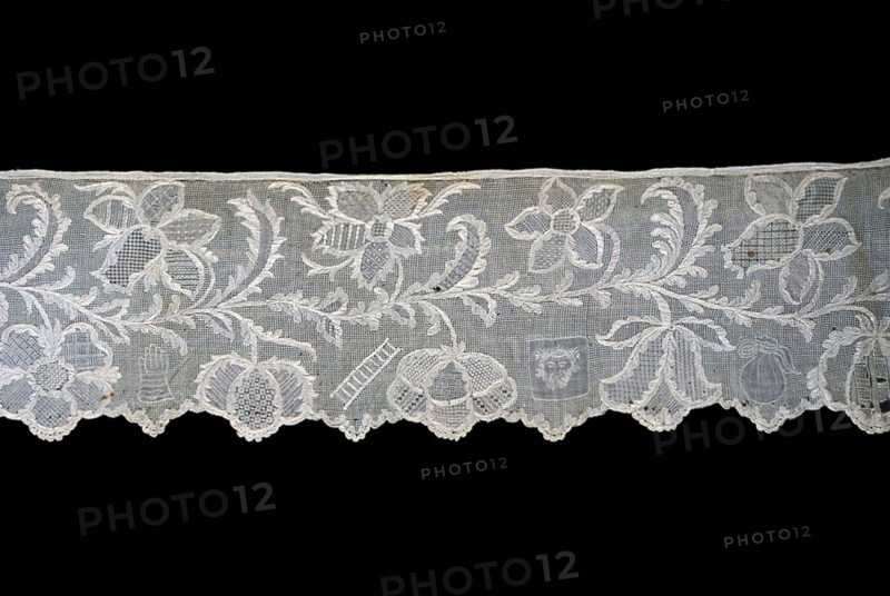 Border (Altar Cloth), Germany, 18th century. Creator: Unknown.
