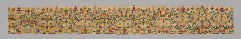 Border (For a Skirt), Crete, 18th century. Creator: Unknown.
