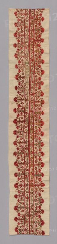 Border (For a Skirt), Crete, 18th century. Creator: Unknown.