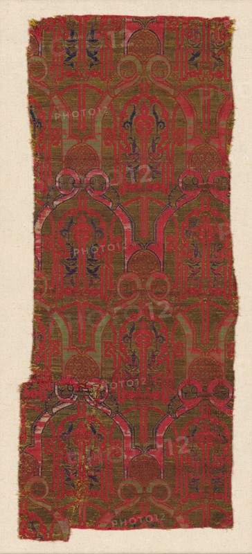 Fragment, Granada, 14th/15th century. Creator: Unknown.
