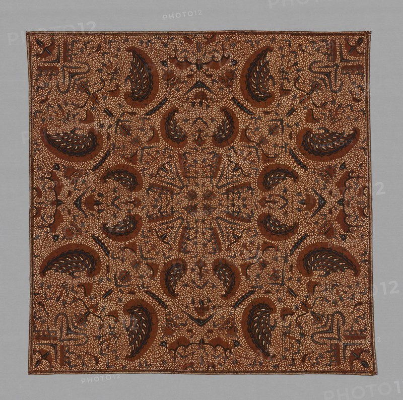 Iket (Headcloth), Java, 19th century. Creator: Unknown.