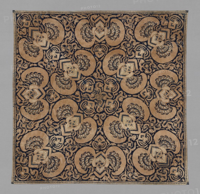 Iket (Headcloth), Java, 19th century. Creator: Unknown.