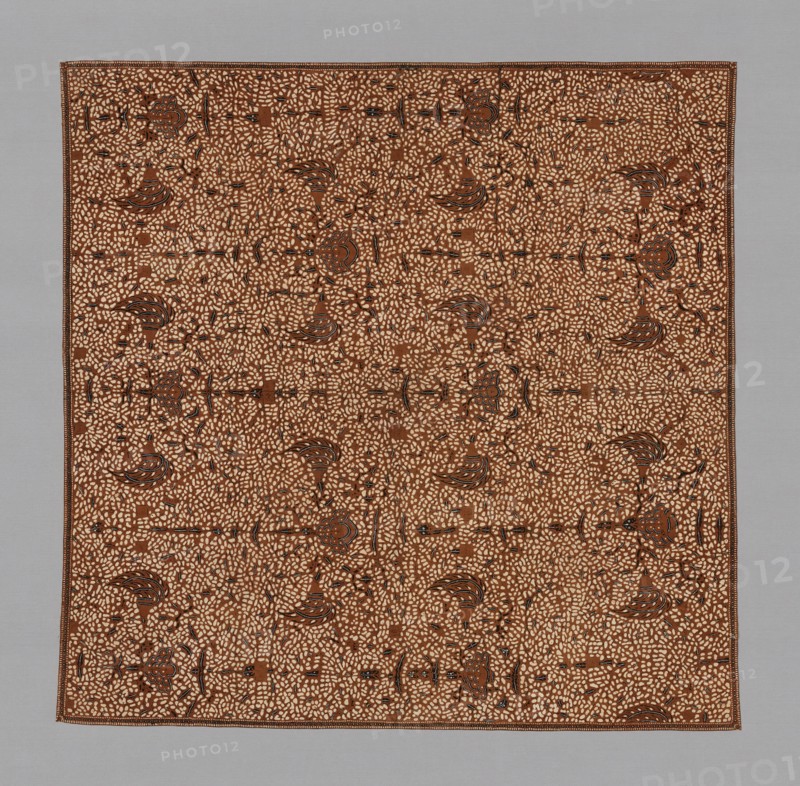 Iket (Headcloth), Java, 19th century. Creator: Unknown.