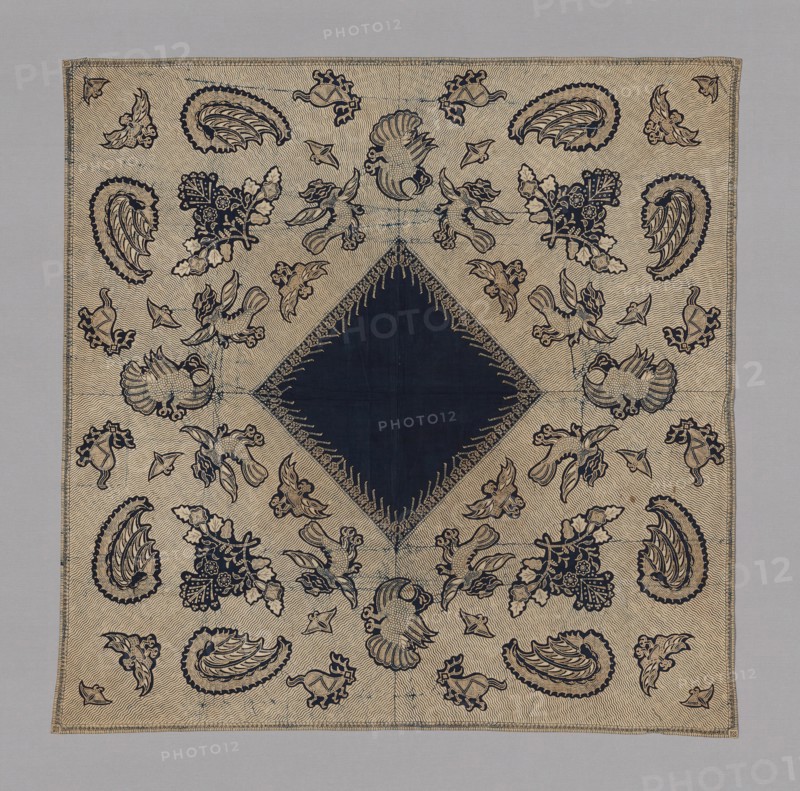 Iket (Headcloth), Java, 19th century. Creator: Unknown.