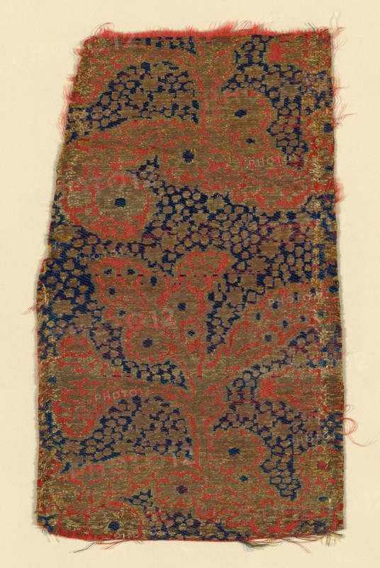 Fragment (Dress Fabric), Iran, 19th century. Creator: Unknown.