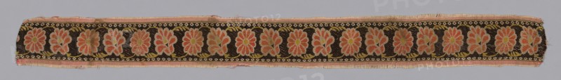 Fragment (Border), Iran, 18th century. Creator: Unknown.