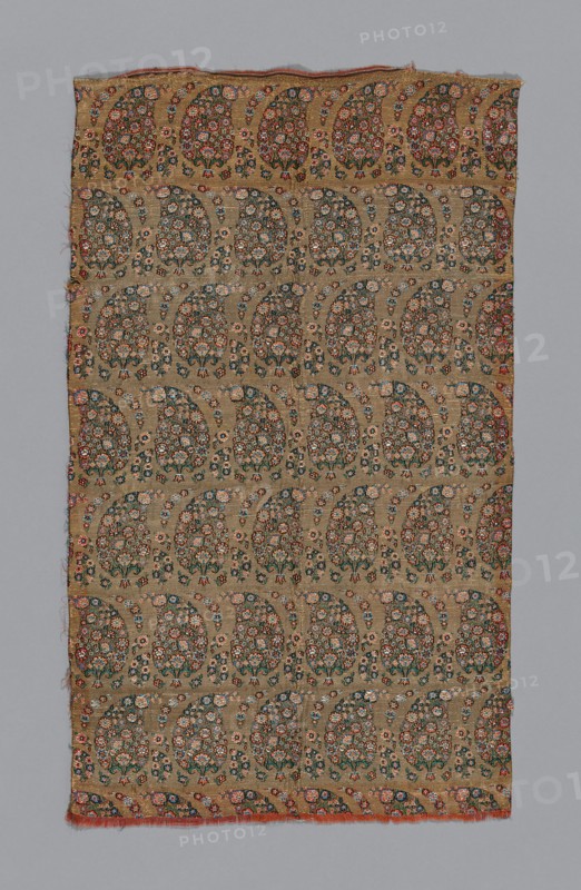 Fragment (Dress Fabric), Iran, 1801/50. Creator: Unknown.