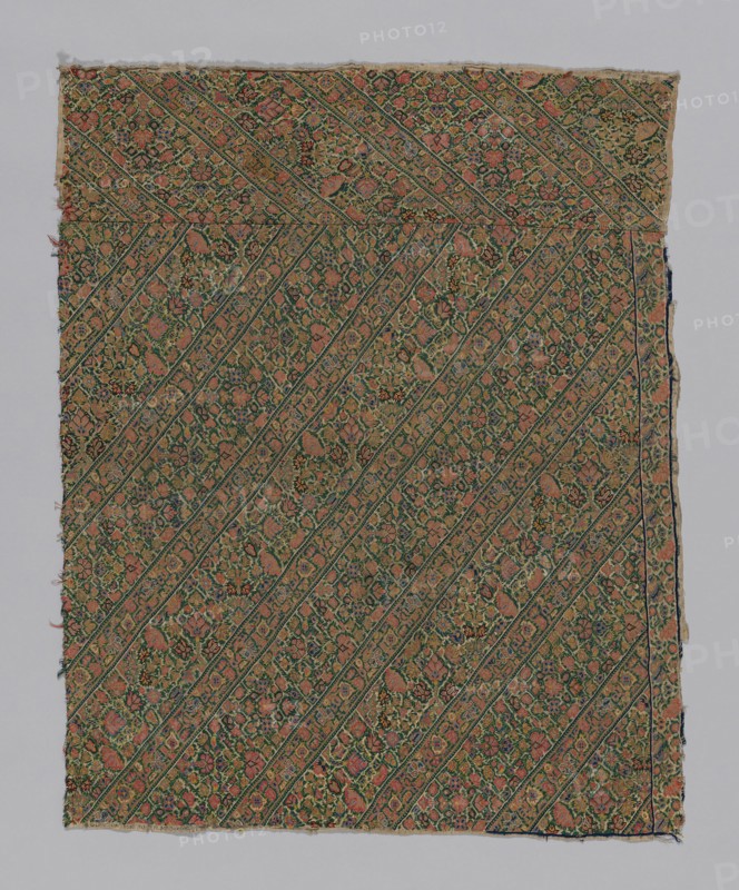 Fragment (Dress Fabric), Persia, 18th century. Creator: Unknown.