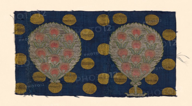 Fragment (Dress Fabric), Iran, 18th century. Creator: Unknown.