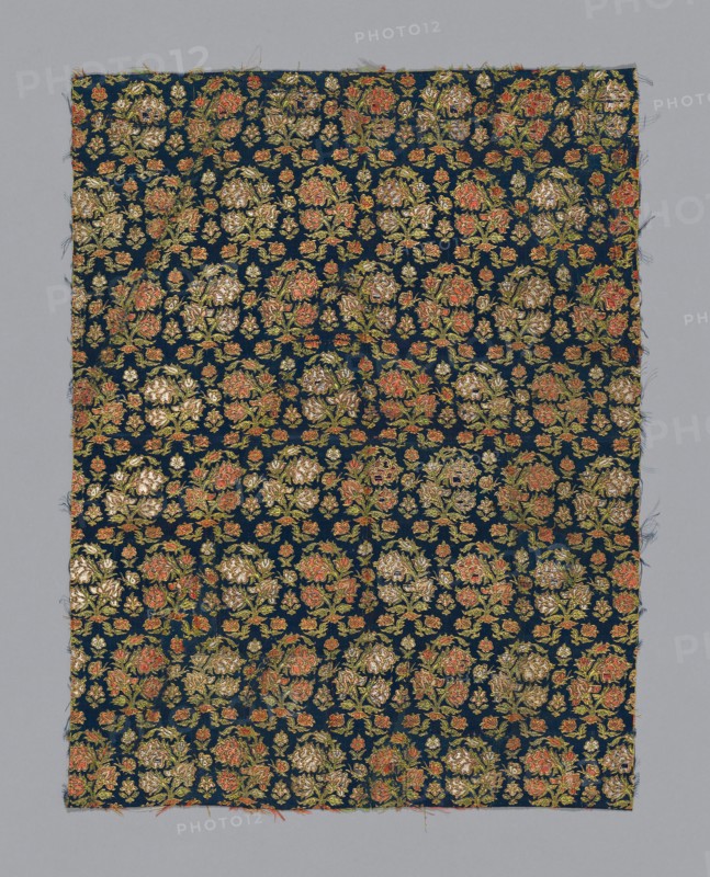 Fragment (Dress Fabric), Iran, 18th century. Creator: Unknown.