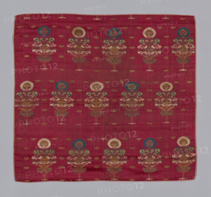 Fragment (Dress Fabric), Iran, 1675/1725. Creator: Unknown.
