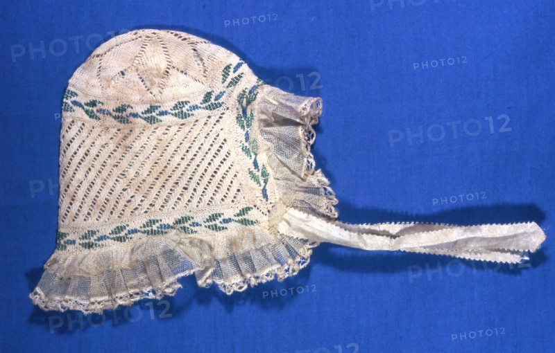 Baby's Bonnet, Norway, 18th century. Creator: Unknown.