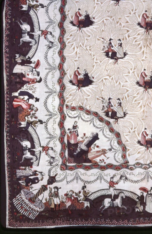 Bedspread, Portugal, 1800/25. Creator: Unknown.