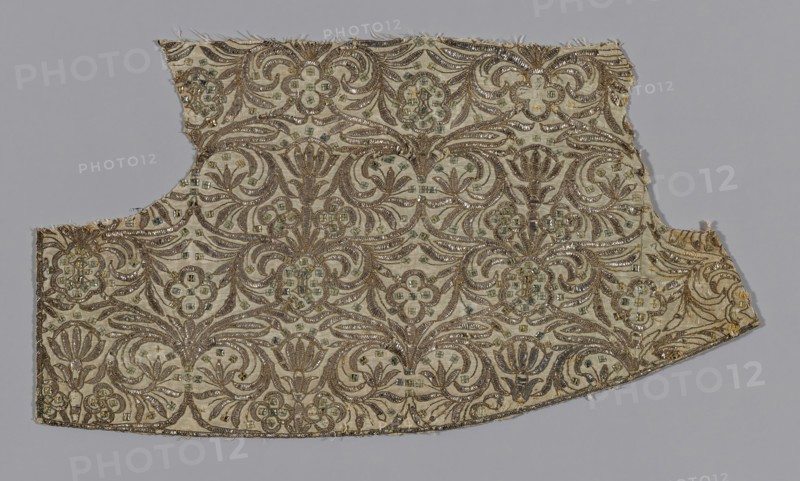 Portion of Dress for a Madonna Statue, Spain, 18th century. Creator: Unknown.