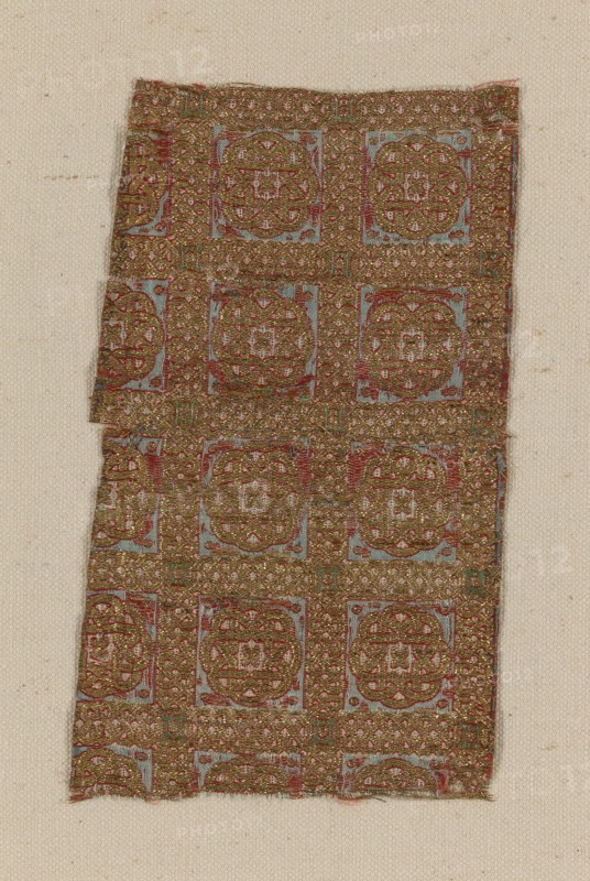 Fragment from the Dalmatic of San Valero, Spain, 13th century. Creator: Unknown.