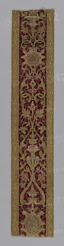 Orphrey Band, Spain, 17th century. Creator: Unknown.