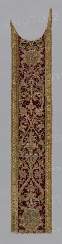 Orphrey Band, Spain, 17th century. Creator: Unknown.