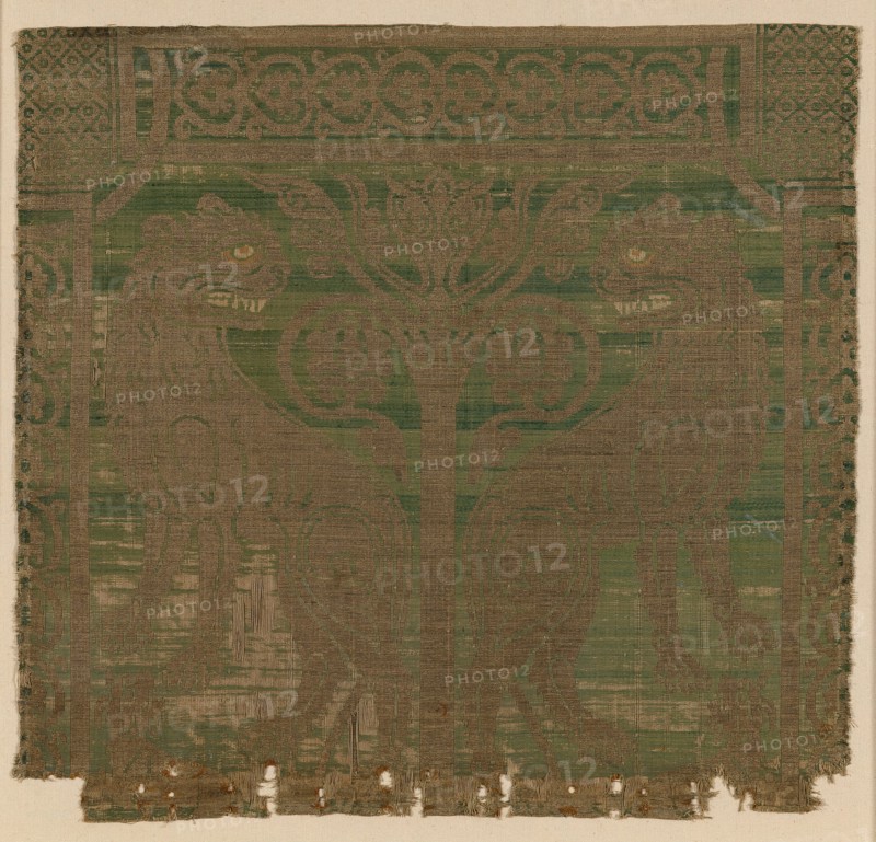 Fragment, Spain, 13th century. Creator: Unknown.